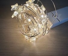 Fairy Led Lights Strala Ikea warm white star shape garlands