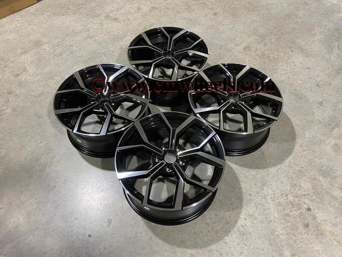 17" Inch Faro Style Alloy Wheels VW Golf MK5 MK6 MK7 MK7.5 Audi A3 Seat Leon Caddy Skoda 5x112