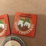 3 christmas coasters Image 3