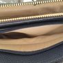 Classic Navy Faux Leather Crossbody Bag / Handbag Image 4