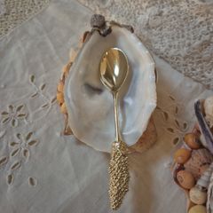 Hand crafted Oyster shell salt crock
