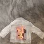 Zara Girl's  Disney Minnie Mouse denim jacket age 9-12 months 80 cm Perfect condition Postage included Image 4