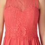 Plus size Coral dress Image 2