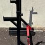 Squat rack and Olympic plates Image 3