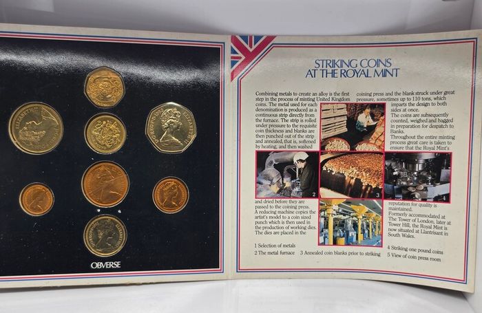 UK 1983 Mint Coin Set