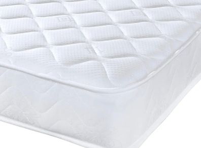European Single Mattress (90x200cm) | Foam-Free Bonnell Spring | Cooltouch Breathable Cover | Plush Comfort Support | 18cm Deep Value Mattress