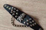 PU Leather metal bracelet