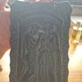 Stamped Vintage Wall Plaque of Greek Scene Krito and Timarista Image 3
