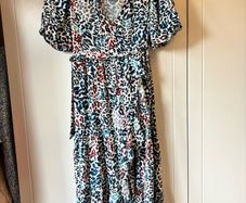 Lady's brand new with tags, multicoloured Next dress, size 10,