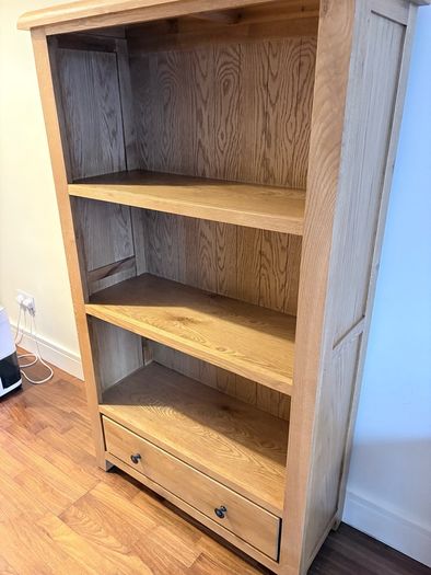 EZ Living Shannon Oak Bookcase