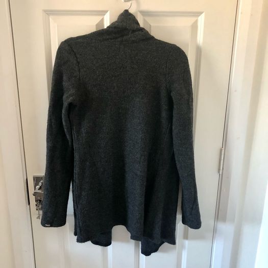 Grey wool cardigan from Dex
