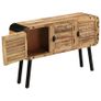Sideboard Solid Mango Wood 120x30x76 cm Image 3