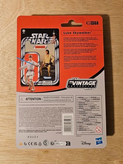 Star Wars Luke Skywalker 3.75 " Scale From The New Vintage Collection New & Unopened