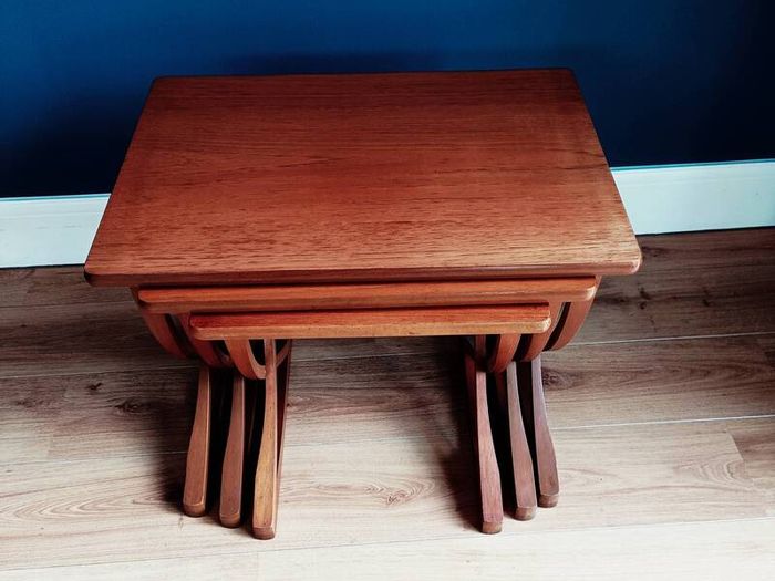 Mid Century Vintage Retro Nathan nest of tables
