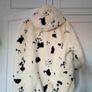 Coat faux fur zipper hoodie Image 2