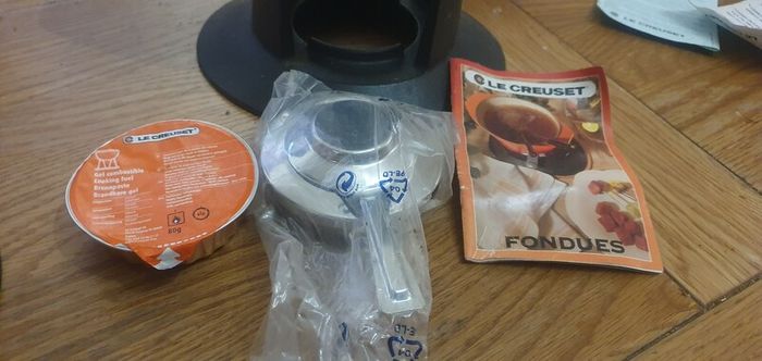 le creuset fondue set