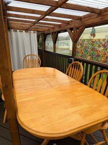 wood table