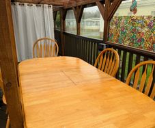 wood table