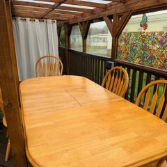 wood table