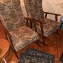 Pair of vintage rocking armchairs Image 2