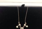 Silver 925 Necklace W/ Pearl and CZ Pendant