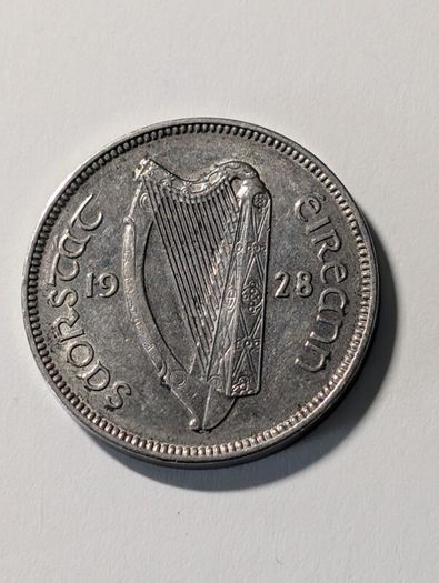 Silver Sixpence 1928