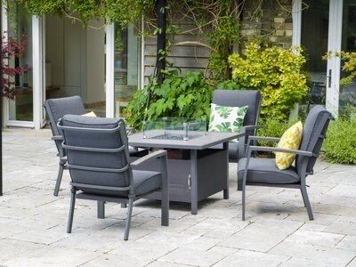 4 Seater Firepit Set