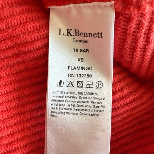 L.K. Bennett Wool & Cashmere Sweater