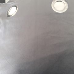 Heavy lined curtains ring top size 90x 90 "Grey velvet .Only used for a short time .From Dunnes .35 euro