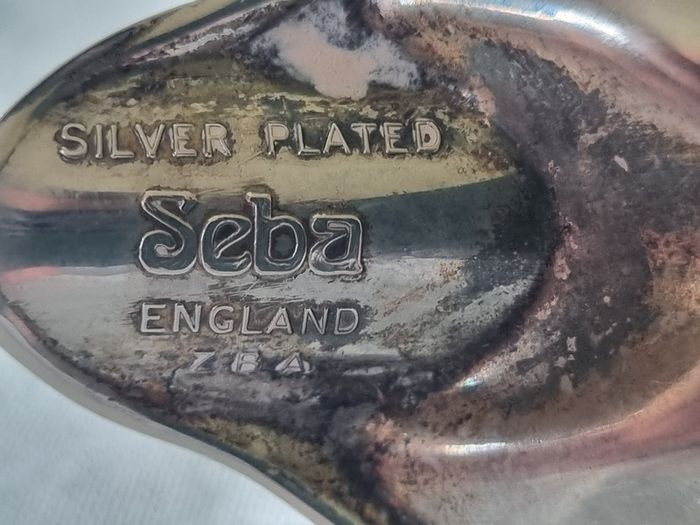 Three vintage silver plated pieces set