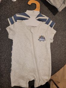 Baby rompers sleepsuits BNWT