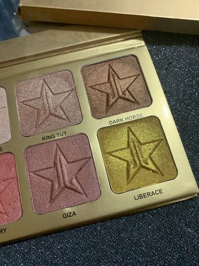 Jeffree Star 24 karat skin frost Pr highlighter palette genuine