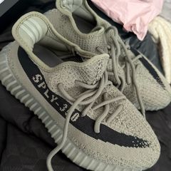 Khaki green real Yeezys.