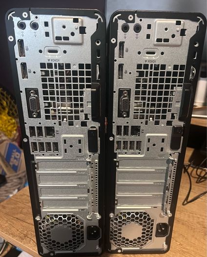2 x Hp Elitedesk barebones PCs with sound issue
