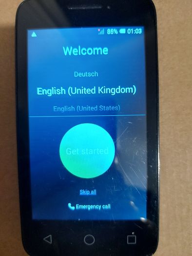 Alcatel One Touch Pixi 3 (4th Gen), in very good condition