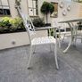 Cast Aluminium Garden Table and 4 Chairs Image 3