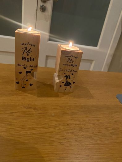 Wedding candle holders