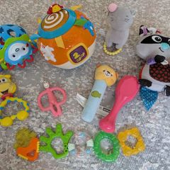 bundle of toys VTech crawl ball Lamaze toy