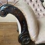 Antique Victorian Mahogany Chaise Lounge / Lougue Image 2