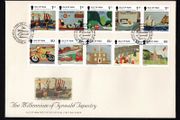 2015 Isle of Man Millennium of Tynwald Tapestry Commemorative Stamps First Day Cover (FDC)