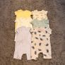 Bundle of 6 Rompers for baby boy, size 3-6 months Image 2