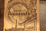 Vintage Blackpool Brochure of Louis Tussauds