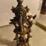 Brass Krishna Idol playing flute Image 3