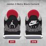 Nike Air Jordan 3 Black Cement 2011 UK 11 / US 212 DEADSTOCK Image 9