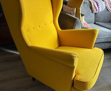 Ikea Strandmon Armchair Yellow