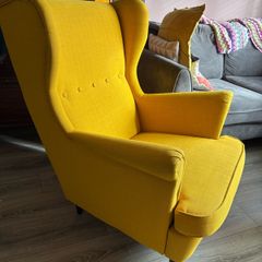 Ikea Strandmon Armchair Yellow