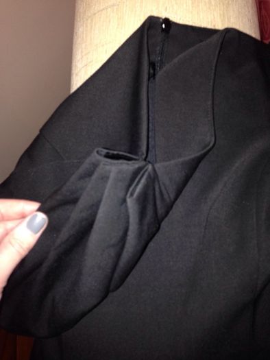 Warehouse black dress