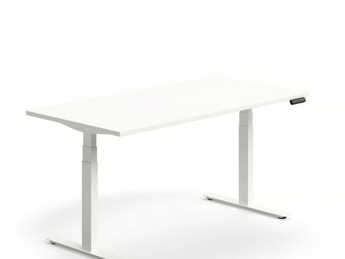 Premium Edit Office Electric Sit Stand Desk (1600x800mm)  All White