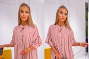 Layered sleeve top