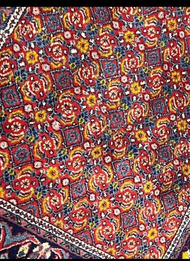 Two Beautiful  Persian Bidjar Hand Knotted Rugs Carpets